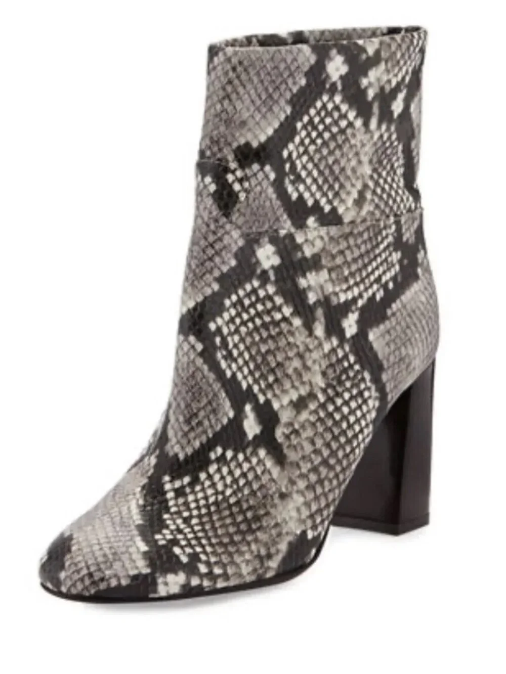 Tory Burch Women's Kira animal print black & White Boot Size 7 M